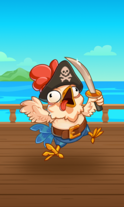 100hp Chicken Pirate